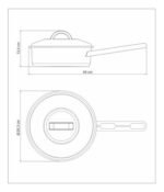 TRAMONTINA SOLAR SARTEN 24CM MG+TAPA 62500/240 - Imagen 4