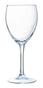 Juego Set X 6 Copa Templada Vino Agua Arcoroc Princesa 230ml Transparente