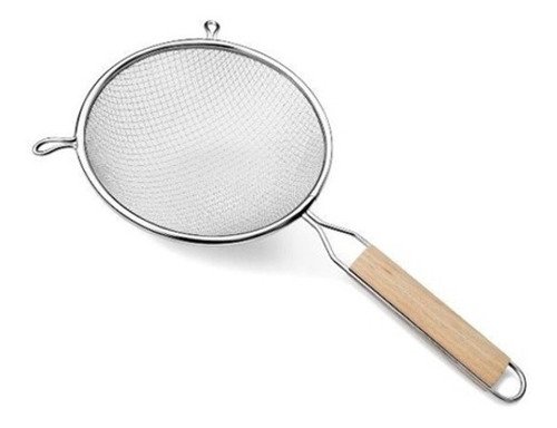 D_961593-MLA43122823195_082020-O Colador Mango Madera 14 Cm Acero Inoxidable - Imagen 1