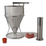 Dispensador De Masa Crema Acero Embudo Otten 1200 Ml Plateado - Imagen 3