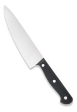 Cuchillo Chef Profesional Otten 20 Cm - BAZAR CHEFs - Negro/plateado