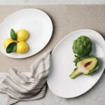 Bandeja Oval Porcelana Tramontina Sophia 32 X 25 Cm Blanco - Imagen 5