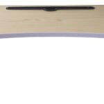 Mesa Bandeja Cama Curva Patas Plegable Notebook Tablet Otten - Marrón Claro