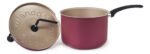 Olla Pochoclera Aluminio Panelux Magnific 3,5 Lts Cereza - Imagen 2