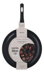 Sarten Aluminio Antiadherente Otten Clásica 30 Cm Negro - Imagen 4