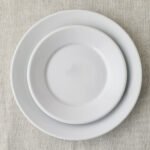 Plato Playo Porcelana Tramontina Cecilia 24 Cm Blanco Cecilia - Imagen 8
