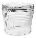 Set X 6 Vaso Labrado Giratorio Refrescante 170 Ml Color Transparente - Imagen 2