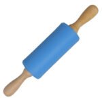 Palo De Amasar Giratorio Rodillo Silicona 22 Cm