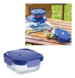 Set X 3 Taper Contenedor Cuadrado Luminarc Putina 520 Ml - Azul - Imagen 3