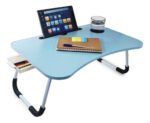 Mesa Bandeja De Cama Plegable Notebook Tablet Curva Otten Celeste - Imagen 2