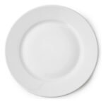 Plato Playo Porcelana Tramontina Cecilia 24 Cm Blanco Cecilia