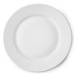 Plato Playo Porcelana Tramontina Cecilia 24 Cm Blanco Cecilia