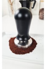 Tamper Prensa Compactador Café Acero Inoxidable Otten 440 Gr - Imagen 7