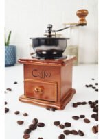 Molinillo Triturador Grano De Café Manual Madera Otten - Marrón - Imagen 7