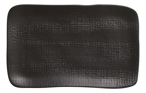 D_995719-MLA85968527184_062025-O Set X 4 Fuente Rectangular Stoneware Porto Hygge 27 X 16 Cm Negro Matte - Imagen 1