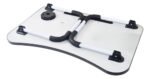 Mesa Bandeja De Cama Plegable Curva C/ Posa Vaso Otten Negro - Imagen 4