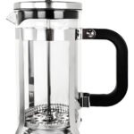 Cafetera Francesa Tetera A Embolo Prensa Vidrio Acero 800ml