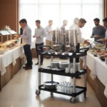 Carro Servicio Gastronómico 3 Estantes Plástico Otten - Imagen 6
