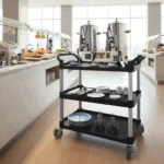 Carro Servicio Gastronómico 3 Estantes Plástico Otten - Imagen 7