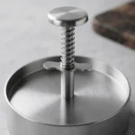 Molde Prensa De Hamburguesas Acero Otten 11,4 Cm - Plateado - Imagen 8