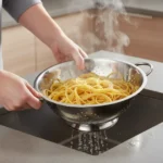 Colador Pasta Colapasta Acero Inoxidable Premium 34 Cm - Imagen 2