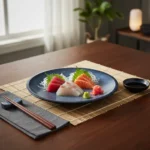 PLATO SASHIMI PORCELANA NAWAL 25 CM OTTEN - Imagen 5