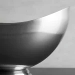 Frapera Hielera Baja Oval Acero Inoxidable Otten Plateado - Imagen 5