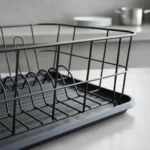 Escurridor De Platos Con Bandeja Gris - Imagen 4