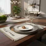 Plato Sitio Con Borde Acero Inoxidable Calidad Premium 30 Cm - Imagen 5