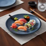 PLATO SASHIMI PORCELANA NAWAL 25 CM OTTEN - Imagen 4