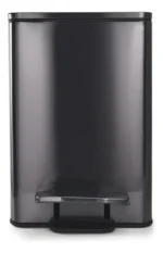 Cesto Recipiente Basura C/ Pedal Otten 15 Lts - Negro - Imagen 4
