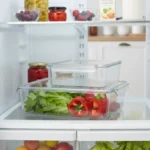 Organizador Con Tapa Contenedor Acrilico Heladera Apilable Transparente - Imagen 9