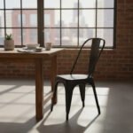 SILLA HIERRO TIPO INDUSTRIAL C/RESPALDO - OTTEN- - Imagen 8