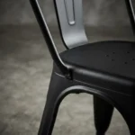 SILLA HIERRO TIPO INDUSTRIAL C/RESPALDO - OTTEN- - Imagen 11