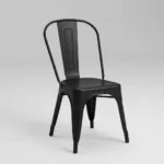 SILLA HIERRO TIPO INDUSTRIAL C/RESPALDO - OTTEN- - Imagen 10