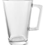 Jarro Taza Mug Vidrio Templado 230 Ml Trasparente Taza