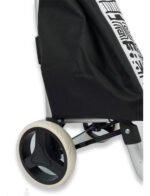Carrito De Compras Plegable Lujo Negro - Imagen 5