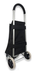 Carrito De Compras Plegable Lujo Negro - Imagen 4