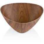 Bowl Triangular Ensaladera Panera Recipiente Evelin 28 Cm