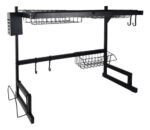 Escurridor Secaplato Rack Organizador De Cocina  Negro - Imagen 2