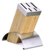 Set X 5 Cuchillos Acero Forjado C/ Taco Madera Otten Plateado / Madera - Imagen 3
