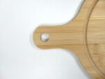 Tabla De Corte Redonda Bambu Calidad Premium 33 Cm - Imagen 2