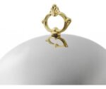 Campana Exhibidora Con Plato Redonda Acero Inoxidable Otten Plateado - Imagen 8