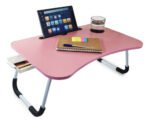 Mesa Bandeja De Cama Plegable Notebook Tablet Curva Otten Rosa - Imagen 4
