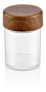 Frasco Tarro Contenedor Envase Evelin Calidad Premium 500 Ml Marrón