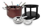 Set De Fondue Antiadherente Para 6 Personas Calidad Premium - Imagen 2