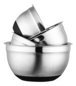 Bowl Batidor Acero Base Antideslizante Calidad Premium 20 Cm - Imagen 3