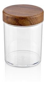 Frasco Tarro Contenedor Envase Evelin Calidad Premium 1lt Marrón