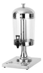 Dispenser Jugo Acero Inoxidable C/ Canilla Otten 8 Lts Plateado