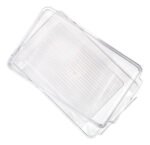 Organizador Con Tapa Contenedor Acrilico Heladera Apilable Transparente - Imagen 2